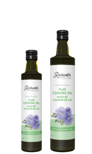 ORGANIC FLAX COOKING OIL